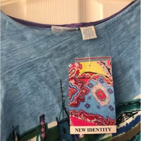 Colorful Artistic Tunic Top - Picture 2 of 3